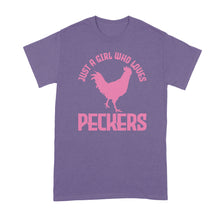 Just A Girl Who Loves Peckers Shirt A Girl Who Loves Peckers Tshirt