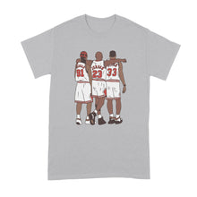 Jordan Pippen Rodman T Shirt Chicago Basketball Shirt Pippen Jordan Tshirt