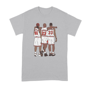 Jordan Pippen Rodman T Shirt Chicago Basketball Shirt Pippen Jordan Tshirt