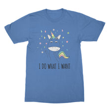 Unicorn Shirt Unicorns I Do What I Want T-Shirt Sassy Unicorn Lover Gift Tee