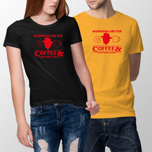 Mornings are for Coffee and Contemplation Shirt Jim Hopper Shirt