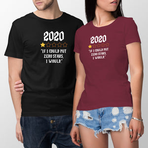 2020 Review Shirt One Star 2020 1 Star Shirt 2020 Would Not Recommend Tshirt