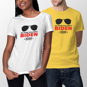 No Malarkey T Shirt Joe Biden 2020 Shirt Biden for President T Shirt