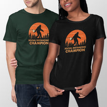 Social Distancing Champion Shirt Bigfoot Social Distancing Shirt Toilet Paper Sasquatch Tshirt