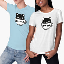Kit Tea Shirt Kitty Tshirt Cat Lover T-shirt