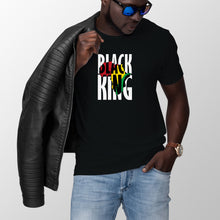 Black King Tshirt Men Black Pride Shirt