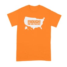 Gun Control Shirt Gun Reform Now Policy and Change Tshirt Orange