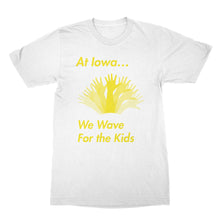 Iowa Hawkeyes Shirt Iowa WAVE T-Shirt Iowa Football Wave For The Kids Tee