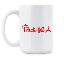 Thickfila Funny Chicken Mug Fast Food Gifts