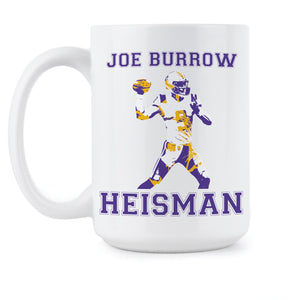 Joe Burrow Heisman Mug Joe Burrow Mug Burreaux