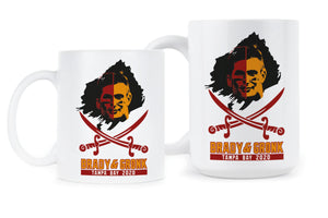 Brady Gronk 2020 Bucs Mug Gronkowski Tampa Bay Coffee Mug