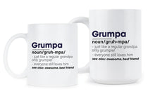 Grumpa Like a Regular Grandpa Only Grumpier Mug Grumpa Mug