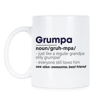Grumpa Like a Regular Grandpa Only Grumpier Mug Grumpa Mug