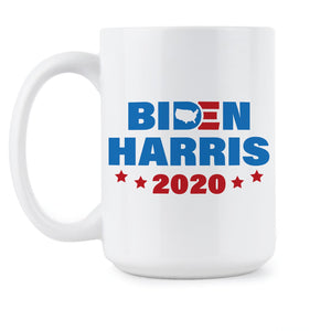 Biden Harris Mug Joe Biden 2020 Coffee Cup Kamala Harris Mug