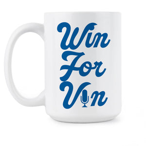 Vin Scully Coffee Mug Win for Vin Cup RIP Tribute