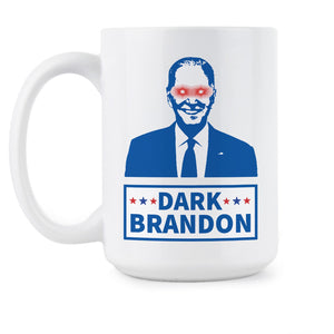 Dark Brandon Mug Joe Biden Meme Coffee Cup 2024 Mugs Cups