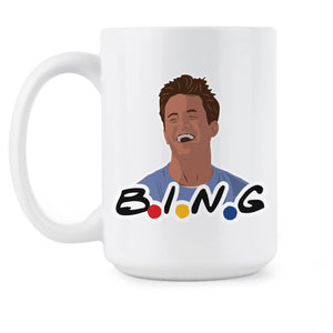 Chandler Bing Mug B.I.N.G. Coffee Cup