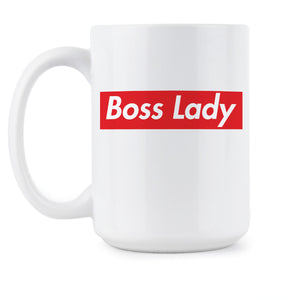 Boss Lady Coffee Mug Girl Bosses Mugs Boss Office Gift Funny Supreme Gag Cup Gifts