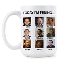Today Im Feeling Nicolas Cage Mug Nick Cage Mug Nicolas Cage Mood Coffee Cup