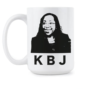 Ketanji Brown Jackson Coffee Mug KBJ Cup Justice