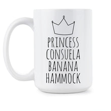 Friends Coffee Mug Princess Consuela Banana Hammock Mugs