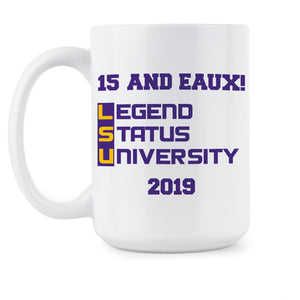 15 and eaux custom mug