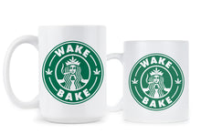 Wake and Bake Coffee Mug Starbuds Wake Bake Mugs Funny Stoner Cup Stoners Cups