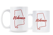 Alabama Coffee Mug State of Alabama Mugs Alabama Pride Gift Cup