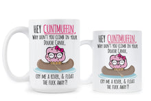 Cuntmuffin Coffee Mug Douche Canoe Mugs Funny Cuntmuffin Gag Gift Cup