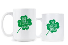 St Patricks Day Lucky Mama Mug One Lucky Mama Coffee Mugs St Paddys Day Gift for Mom Mother