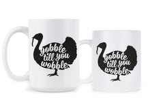 Gobble Till You Wobble Coffee Mug Thanksgiving Coffee Mugs Happy Turkey Day Holiday Gift