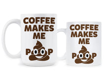 Coffee Makes Me Poop Coffee Mug Poop Emoji Coffee Mugs Shhh Potty Humor Cup