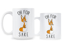 Oh For Fox Sake Coffee Mug Fox Sake Mugs Cute Fox Gifts Fox Lover Gift