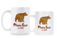 Mama Bear est 2018 Mother Bear Mug Mama Bear Mama Bear Coffee Mug