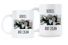 Berries and Cream Coffee Mug Im A Little Lad Who Loves Berries and Cream Cup