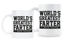 Worlds Greatest Farter Father Mug Fathers Day Fart Mug Dad Fart Mug