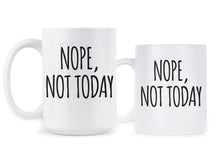 Nope Not Today Coffee Mug Monday Mood Mugs Case of the Mondays Coffee Mug Actually Not Today Cup
