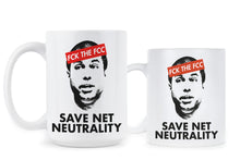Save Net Neutrality Coffee Mugs FCK THE FCC Mug Keep The Internet Free Gift Cup Anti Ajit Pai Coffee Mug