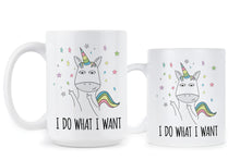 Unicorn Mug Unicorns I Do What I Want Coffee Mugs Sassy Unicorn Lover Gift Cup