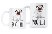 Pug Life Mug Pug Coffee Mugs Cute Pug Lover Cup Gift