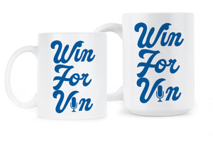 Vin Scully Coffee Mug Win for Vin Cup RIP Tribute