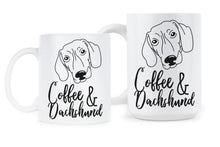 Dachshund Coffee Mug Weiner Dog Mug Dachshund Mug