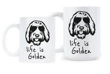 Life is Golden with a Doodle Mug Goldendoodle Coffee Cup