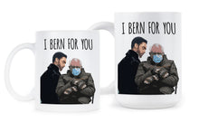 I Bern For You Mug Duke of Hastings Bernie Simon Basset Coffee Mug