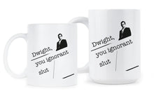 Dwight You Ignorant Mug Michael Scott Mug Dwight Schrute Coffee Mug