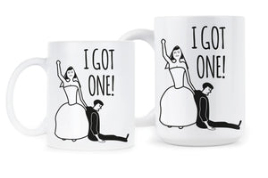 Funny Bride Gifts Funny Bride Mug Funny Bride Cup I Got One Bride I Got One Wedding