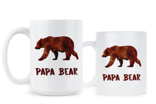 Papa Bear Mug Dad Coffee Mug Fathers Day Gifts Papa Bear Coffee Mug
