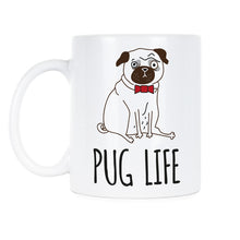 Pug Life Mug Pug Coffee Mugs Cute Pug Lover Cup Gift