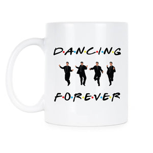 Dancing Forever Chandler Bing Mug Matthew Perry Coffee Cup