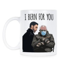I Bern For You Mug Duke of Hastings Bernie Simon Basset Coffee Mug